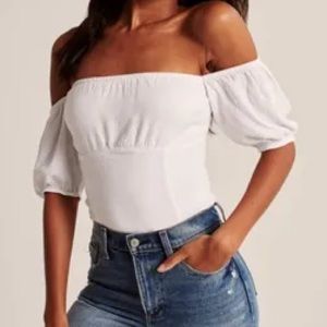 Abercrombie off the shoulder bodysuit